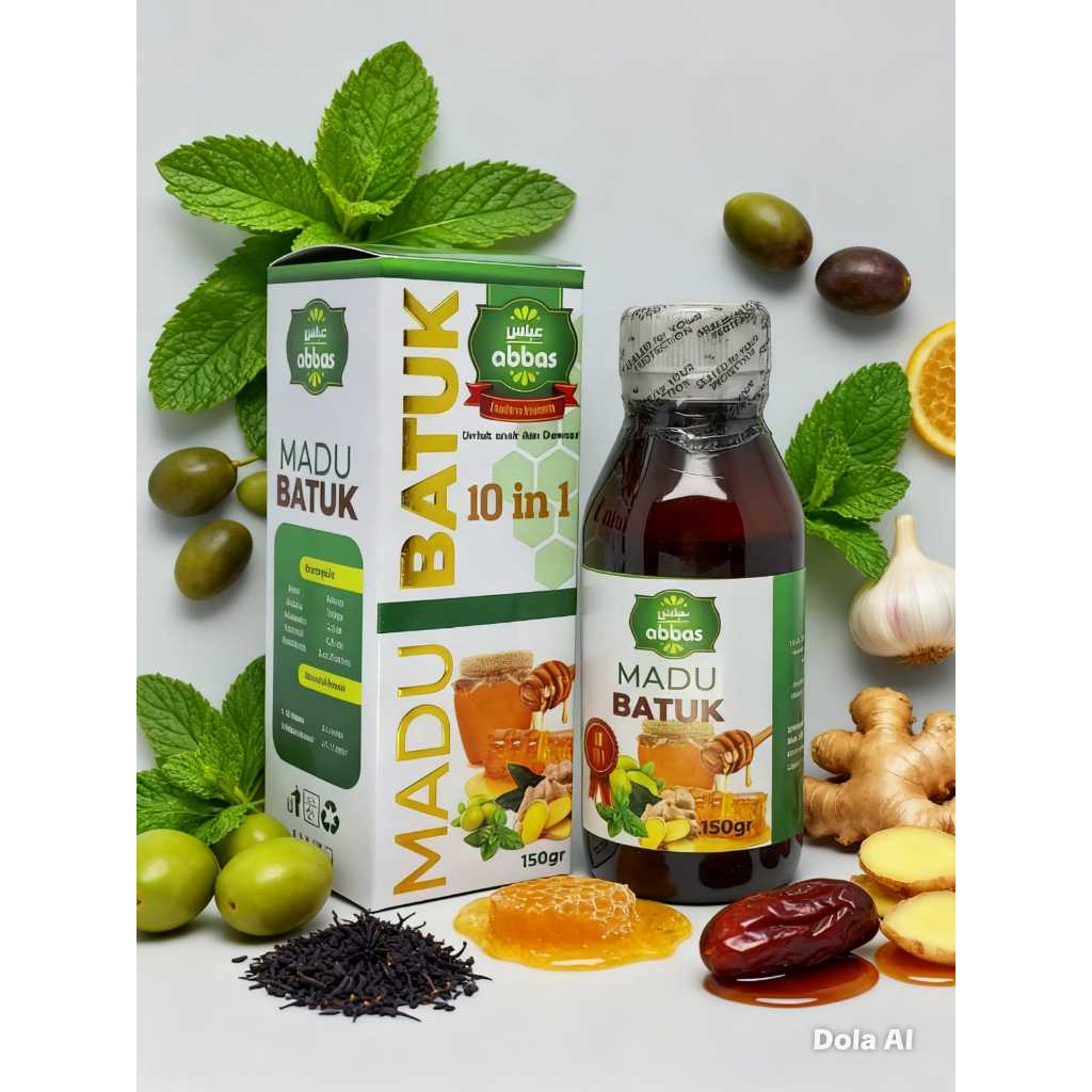 MADU FLUBA ABBAS 10 In 1 | Madu batuk atasi batuk,flu,pilek madu pilek,madu batuk,madu flu