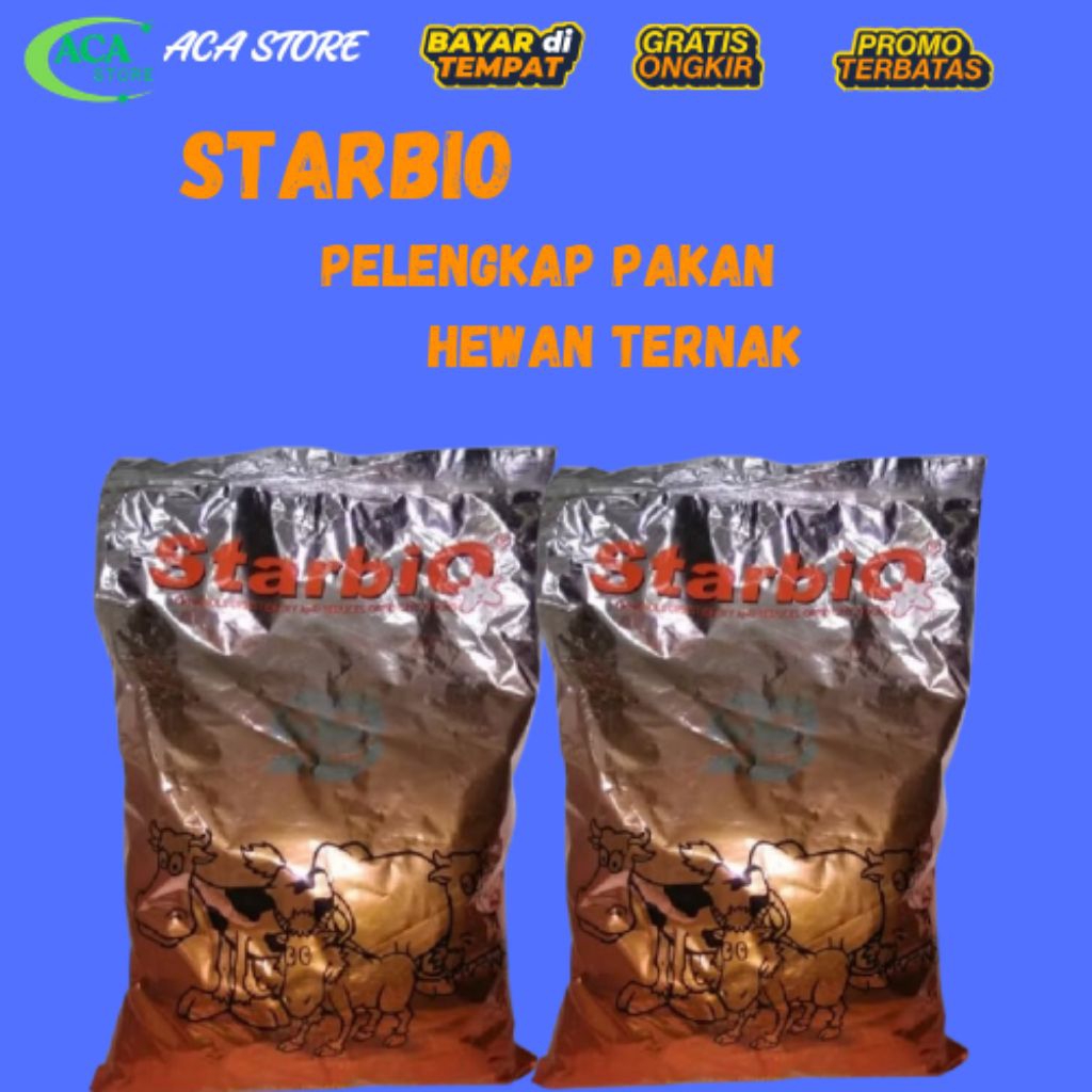 Untuk Ternak Ruminansia Kambing Sapi Domba STARBIO PROBIOTIK ACA STORE