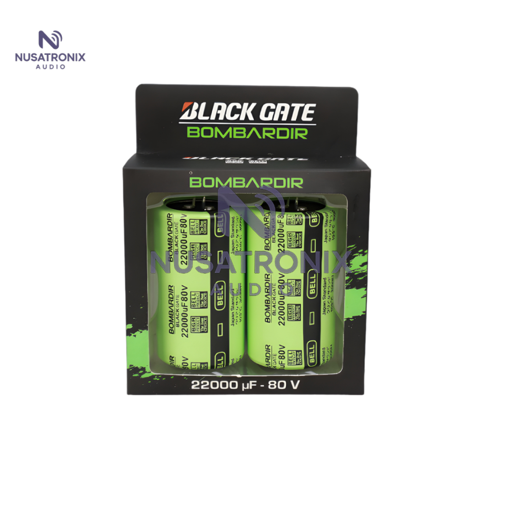 ELCO BOMBARDIR 22000UF 80V BLACKGATE BELL PER PCS