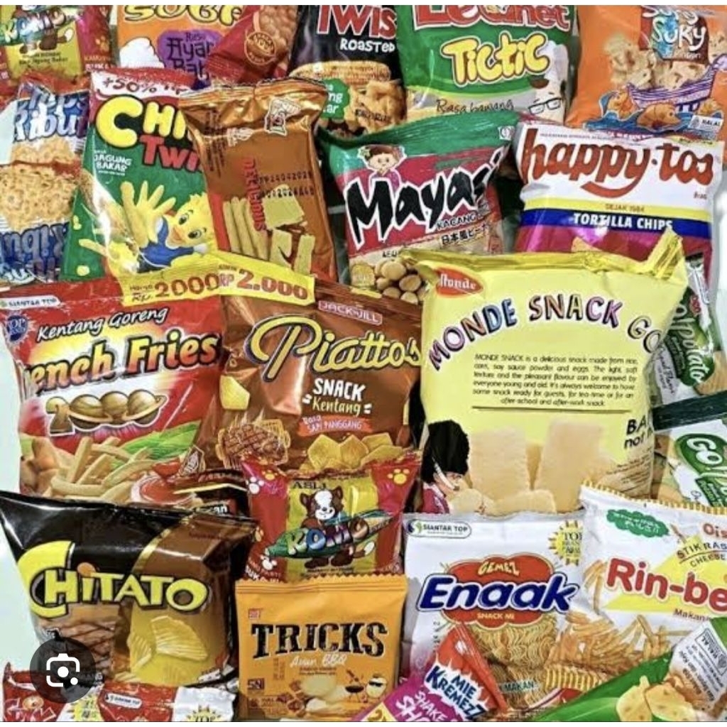 Grosiran jajanan snack/jajan snack aneka macam