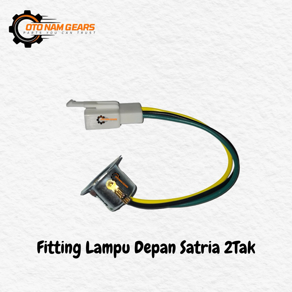 Fitting Lampu Depan Motor Suzuki Satria 2Tak Hiu Lumba