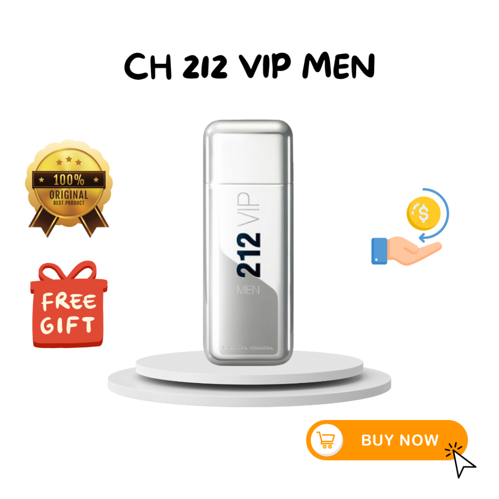 Parfum Ch 212 Vip Men 100ml original