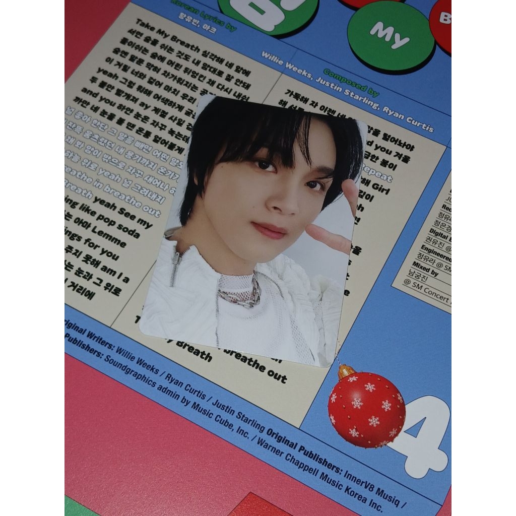 PHOTOCARD OFFICIAL NCT HAECHAN THE GREAT UNITY