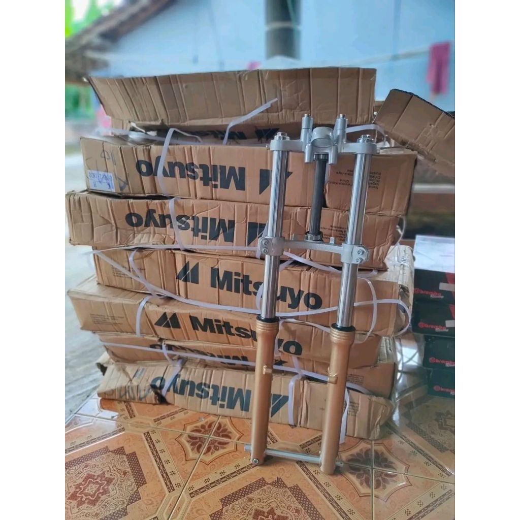 SHOCK DEPAN SKOK DEPAN NINJA GORILA MITSUYO AGRAS