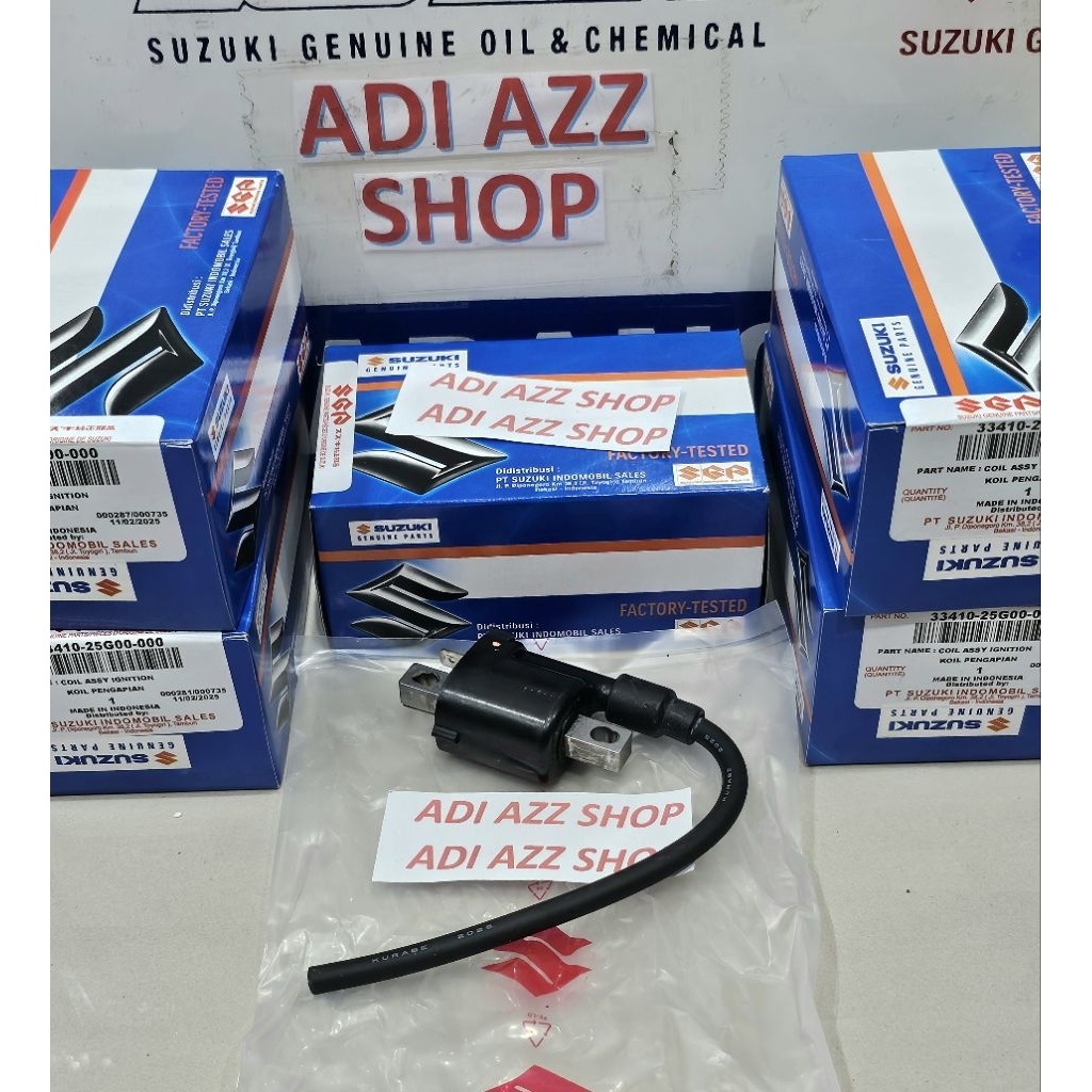 coil koil pengapian satria fu 150 karburator ori sgp 33410-25G00