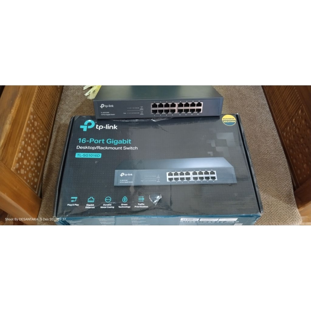 SWITCH GIGABIT 16 PORT