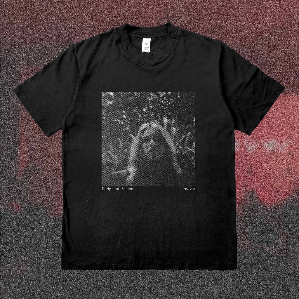 Turnover Heavyweight 16s - Kaos Band Merch Peripheral Vision heavy Cotton Combed Bootleg