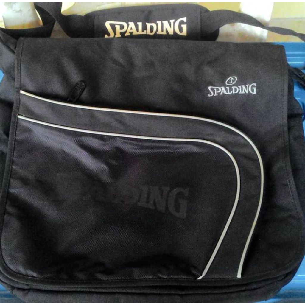 Tas Messenger Pria Selempang Spalding Original