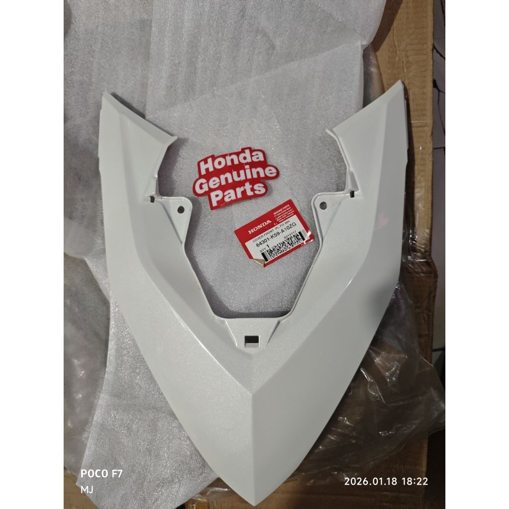 64301K59A10ZG / COVER FRONT - TAMENG VARIO 125 / 150 LED OLD SERI K59