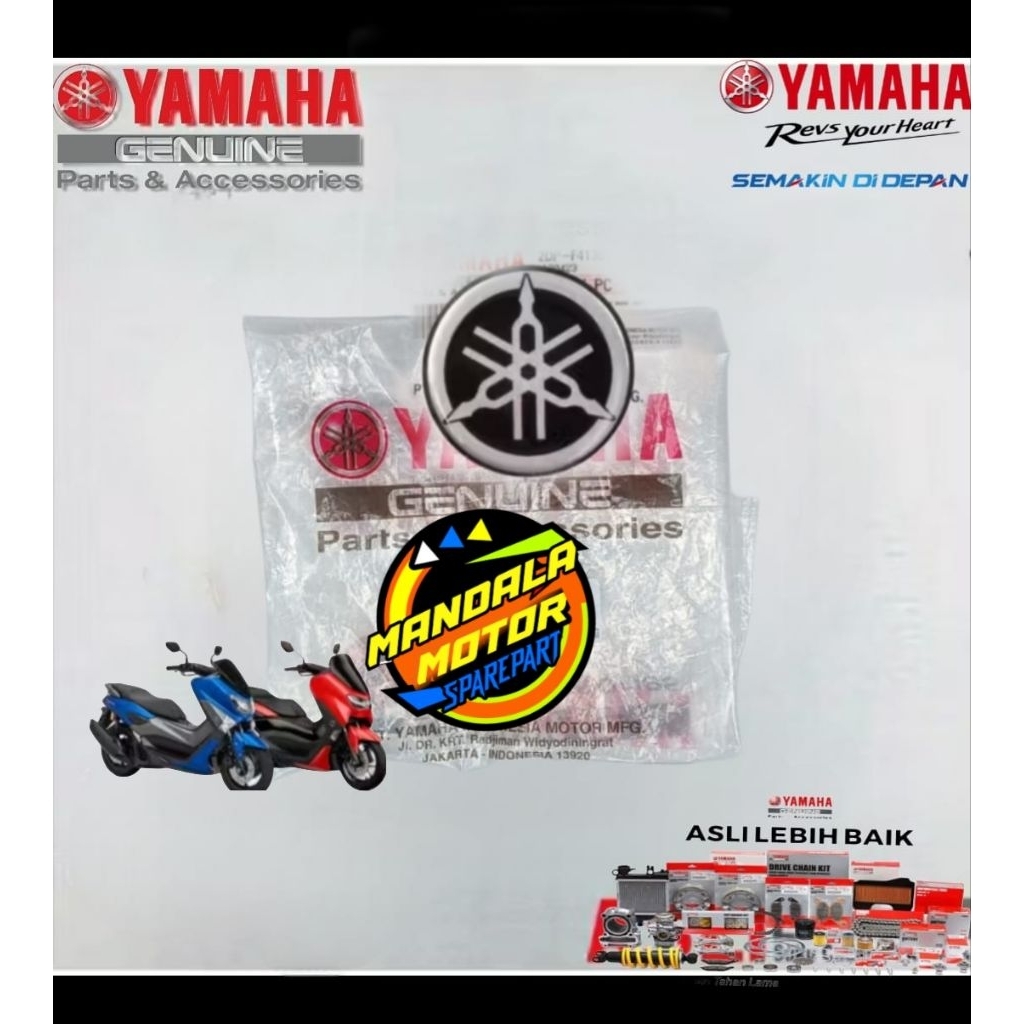 EMBLEM LOGO YAMAHA PANEL SEN NMAX OLD NMAX NEW  AEROX 2DP-F413B-00 ORIGINAL YAMAHA