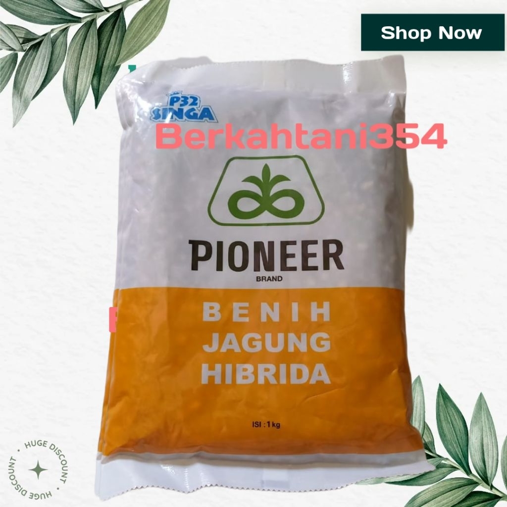 benih jagung p32 singa 1kg benih jagung hibrida pioner 32 singa 1kg an