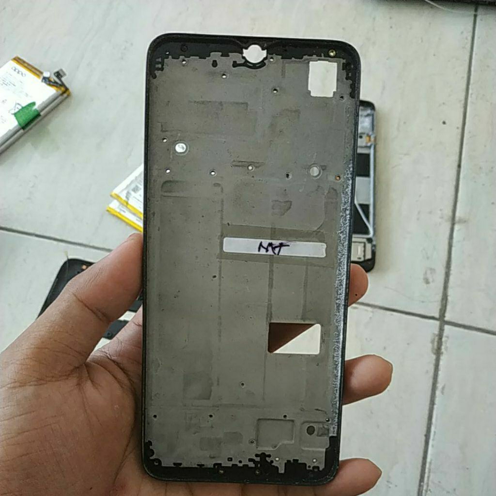frame bekas Oppo f9,dapat sesuai gambar