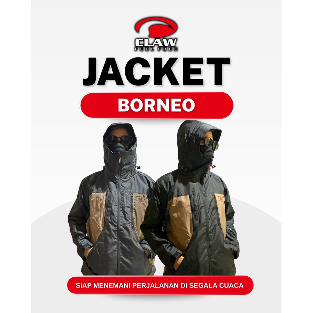 claw jacket borneo outdoor