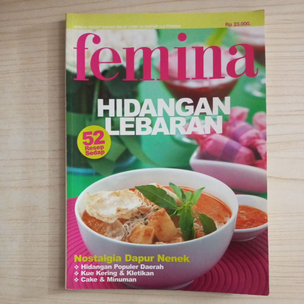 BUKU FEMINA HIDANGAN LEBARAN