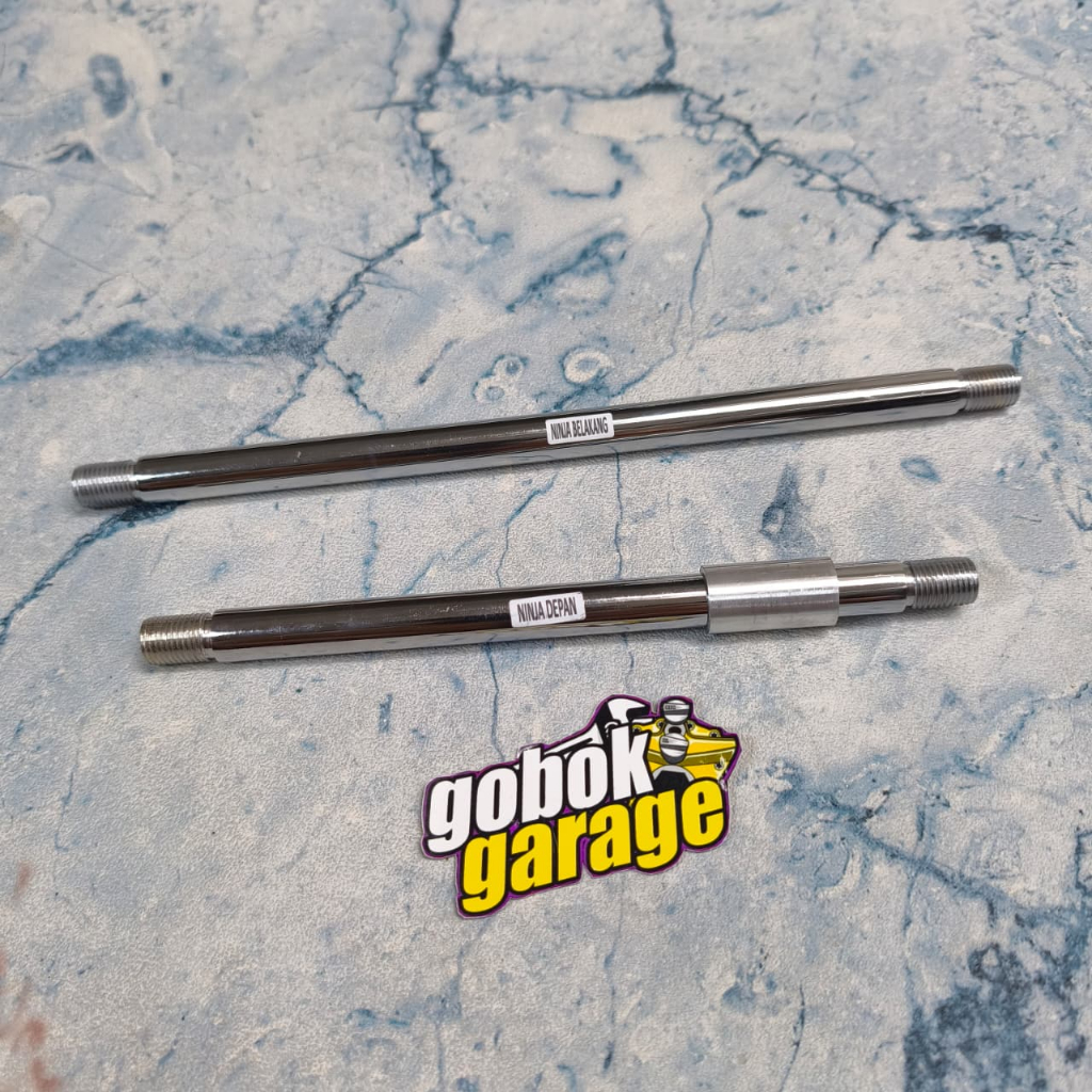 As Roda Depan Belakang Ninja R/RR/SS Stainless / As Roda Only Ninja