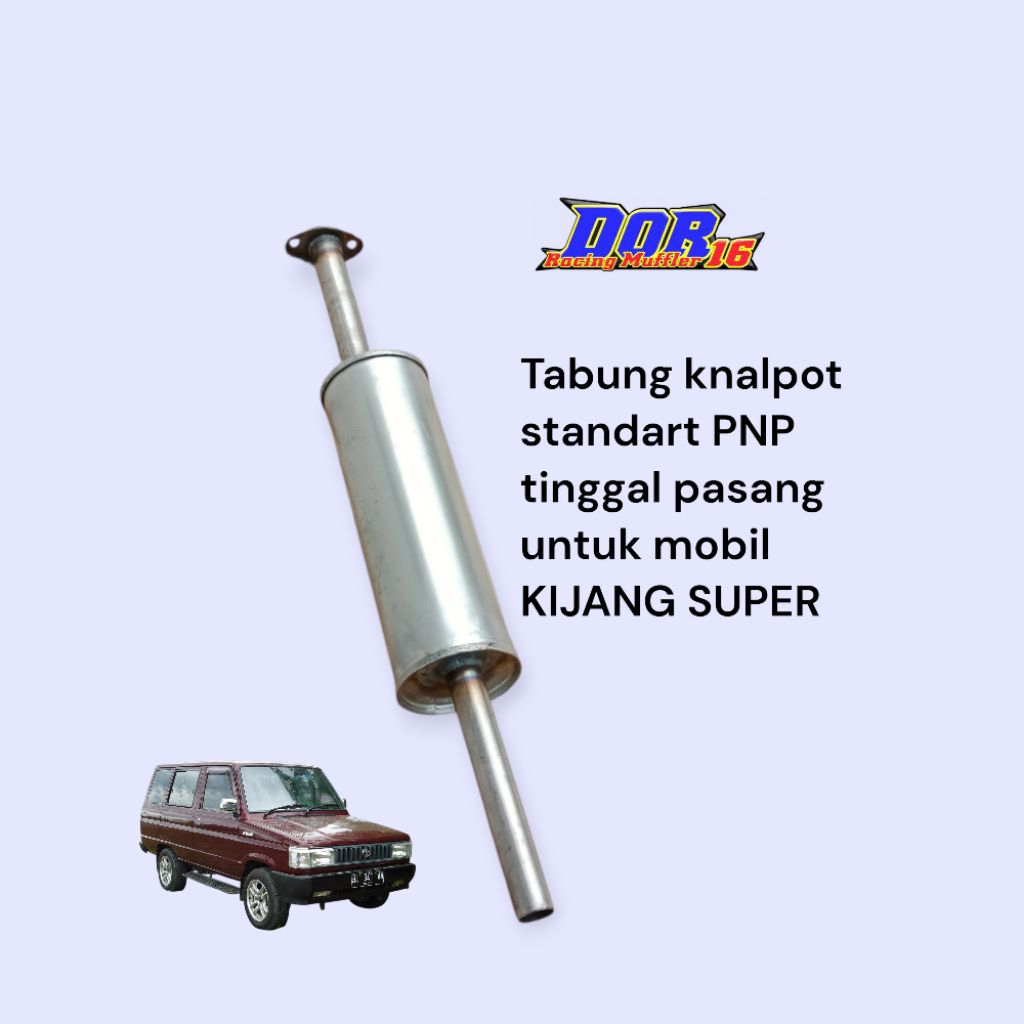 tabung knalpot standart PNP tinggal pasang untuk mobil KIJANG SUPER