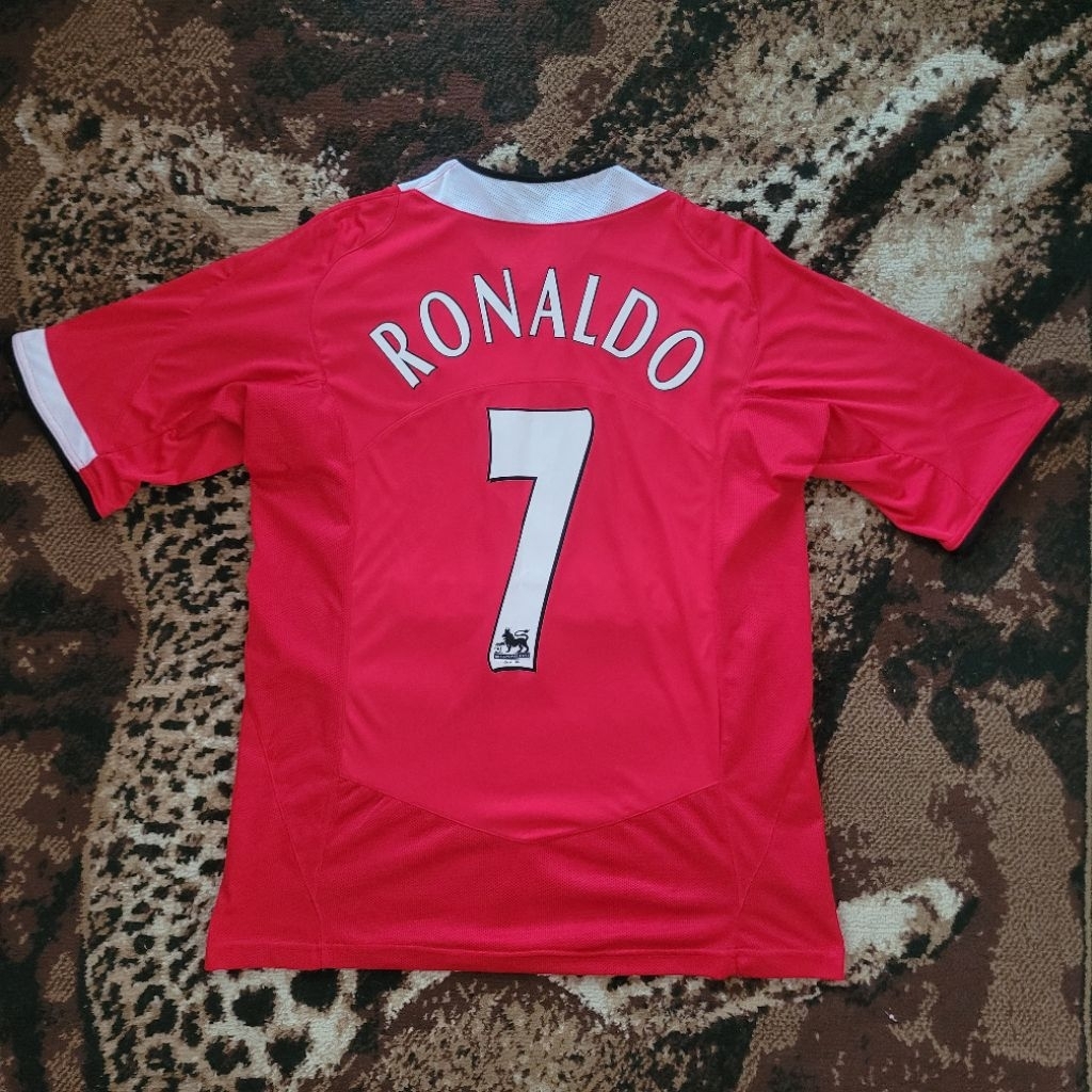 Jersey Manchester united MU 2004 2006 Ronaldo