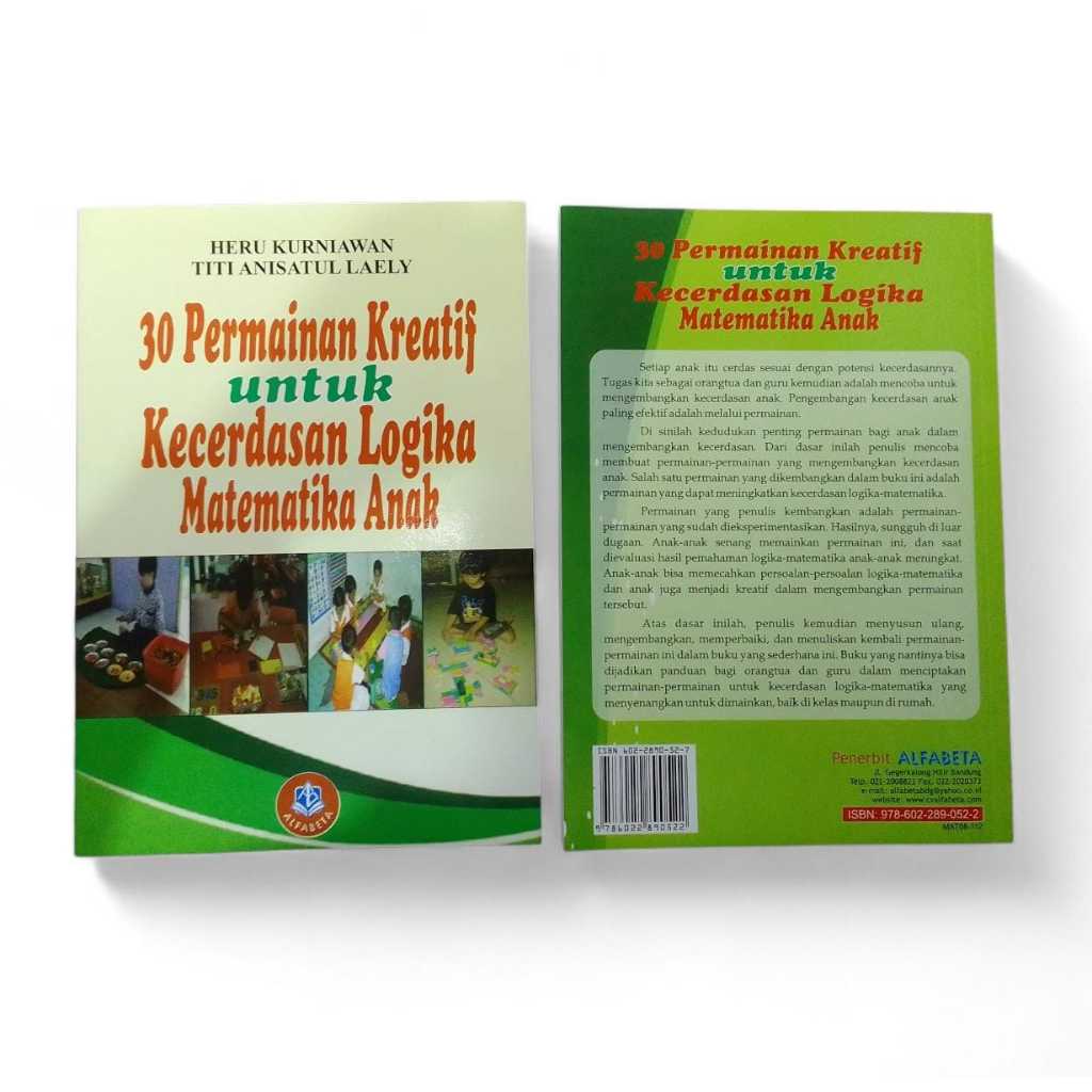 30 Permainan Kreatif untuk Kecerdasan Logika Matematika Anak ~ Alfabeta
