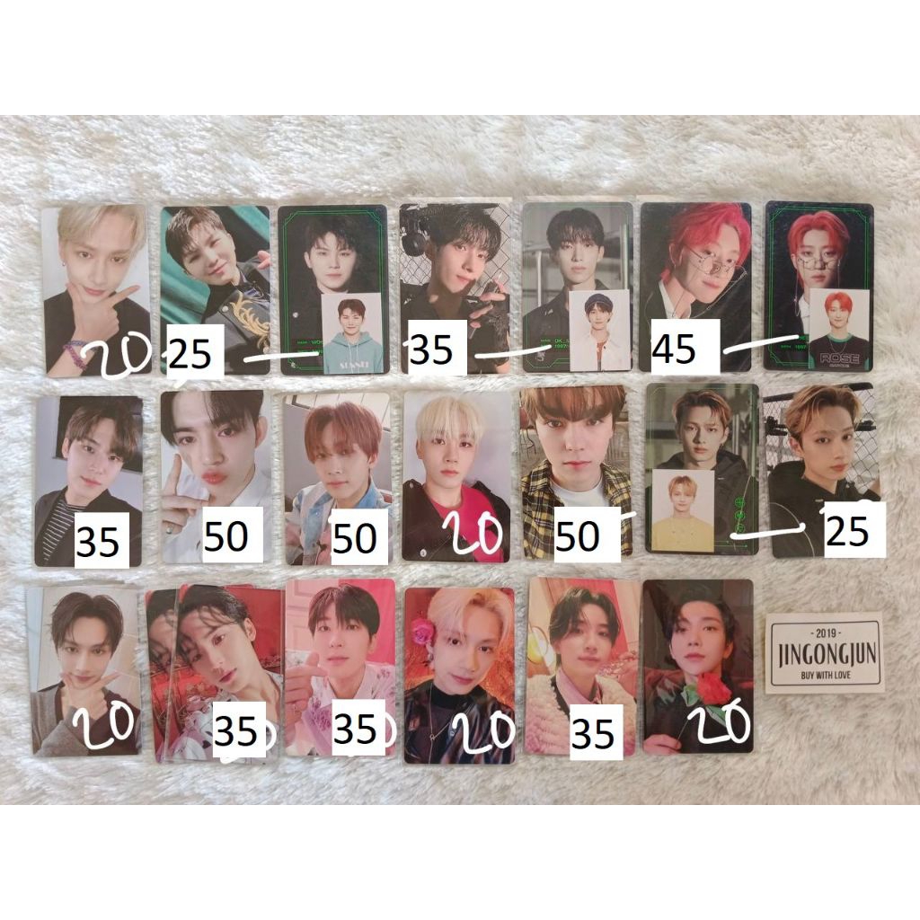 (BACA DESKRIPSI) compilation photocard  Seasons greetings compilation t. ina pob bene season greetin