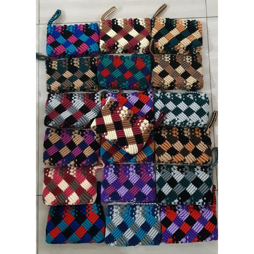 Dompet kur/ Dompet koin rajut/ Dompet koin/ Dompet rajut/ Dompet benang/ Dompet kur/ Grosir dompet/ 