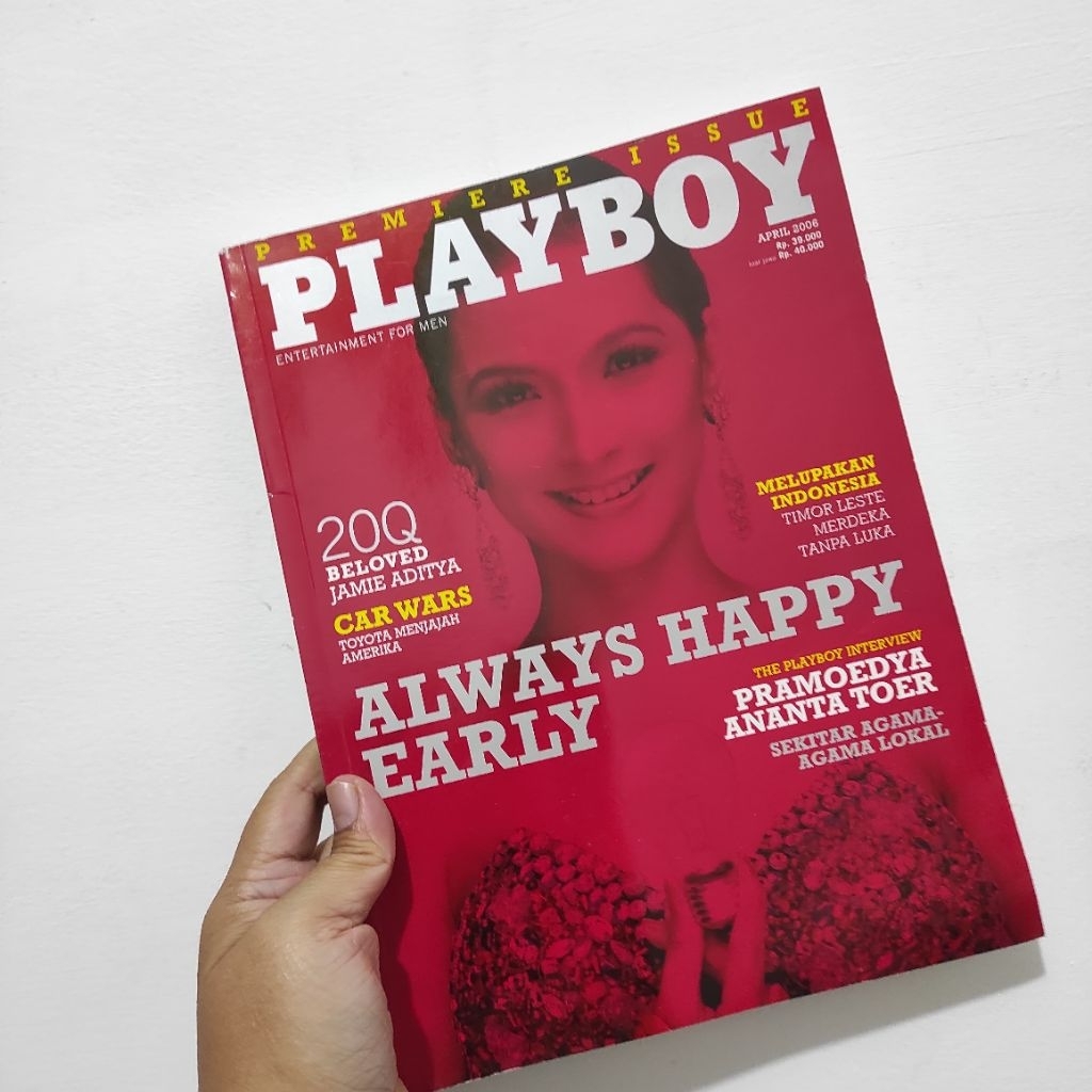 Majalah Playboy Indonesia Edisi Perdana