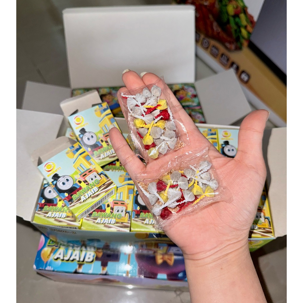 READY Sale Pop bawang grade C 50ktk X25pcs