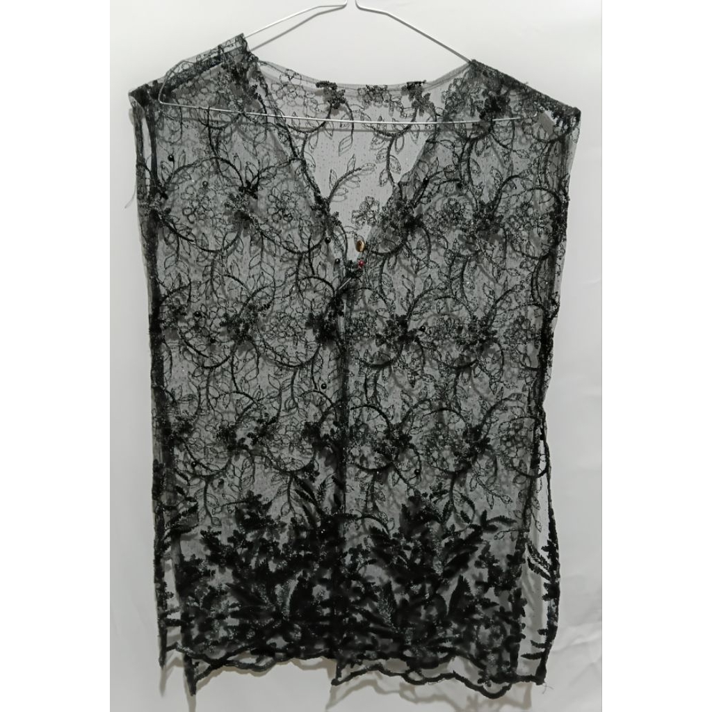 Vest brukat wanita/Rompi Brukat wanita dewasa/Rompi cantik/baju lebaran