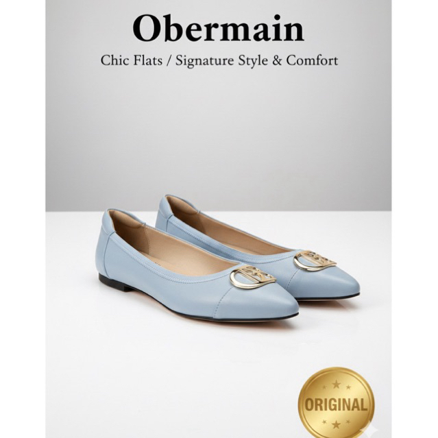 (Bukan Preloved) Sepatu Wanita Obermain Original Reflex Zone Footbed International Patented Biru 36 