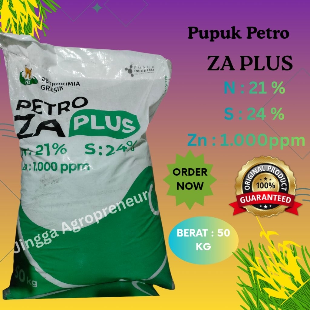 Pupuk ZA Plus Petro Kemasan 50kg