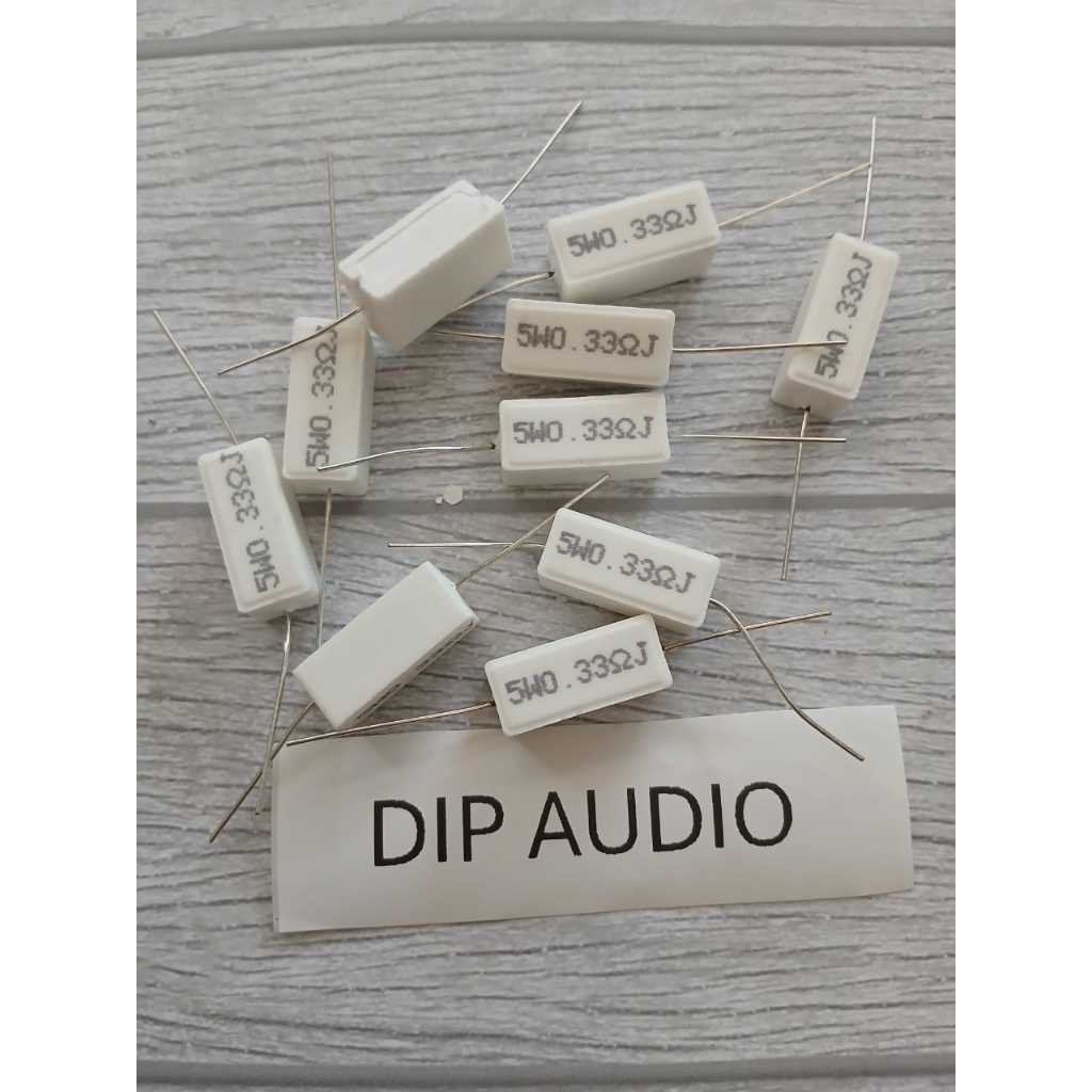 Resistor 5w green product 0.33 5W0.33RJ