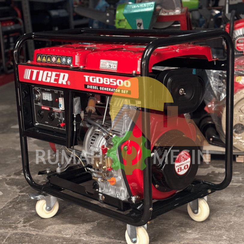 Genset Solar Diesel 5000Watt/ 7000Watt Tiger TGD 8500/ TGD 10800