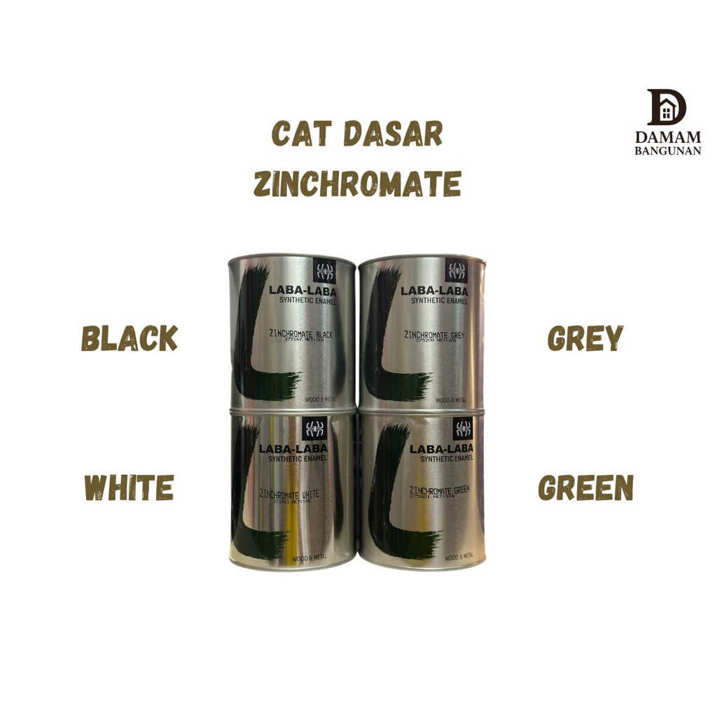 Cat dasar besi anti karat / Zinchromate 1kg Laba-laba