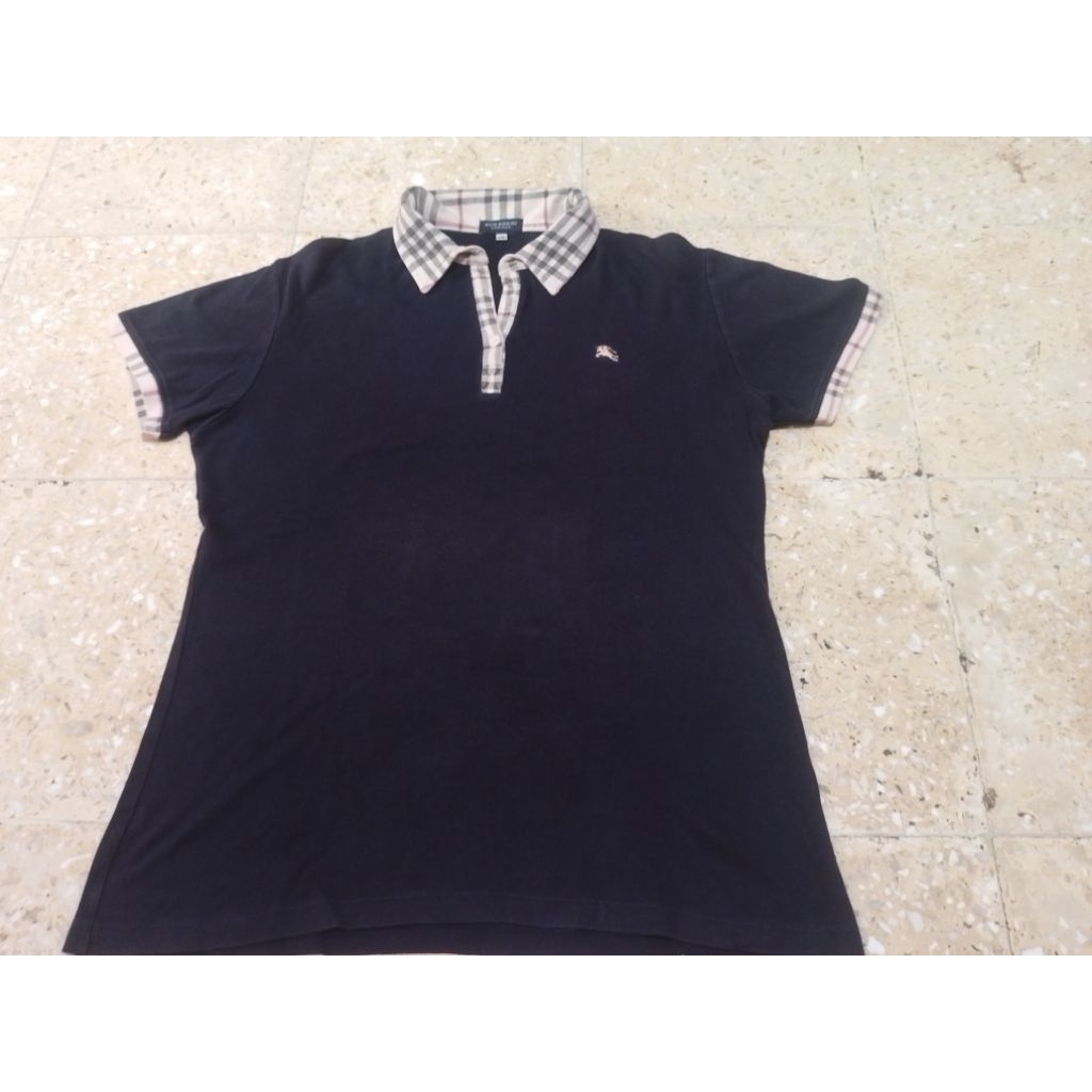 kaos kerah Burberry original second bekas