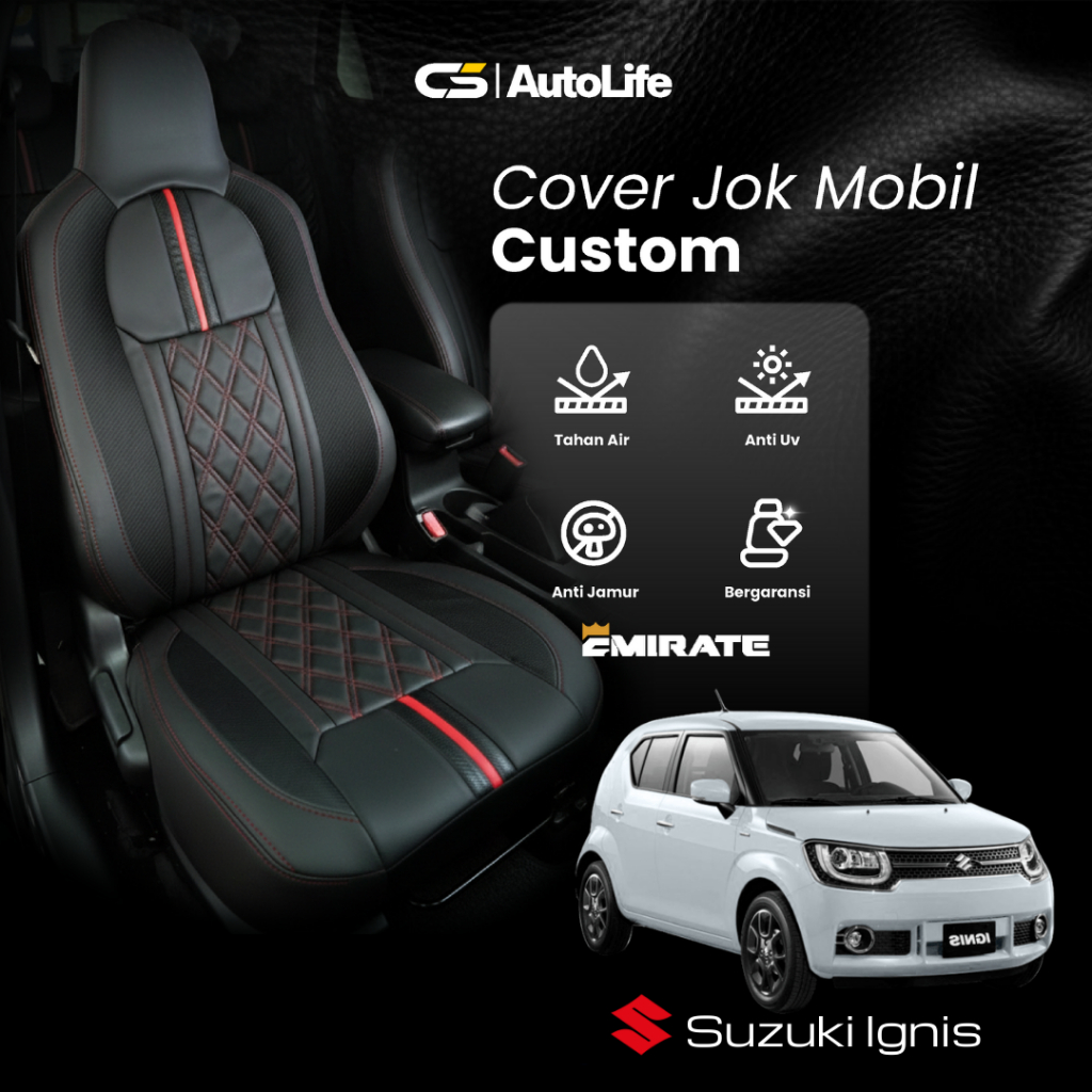 Sarung Jok Mobil / Cover Jok Mobil Suzuki Ignis / Ignis FX - CS Autolife