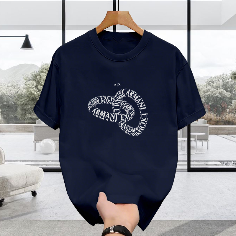 Kaos Oversize armani Katun Premium Unisex | Lengan Pendek | Adem Tidak Panas | Kaos Harian Pria Wani