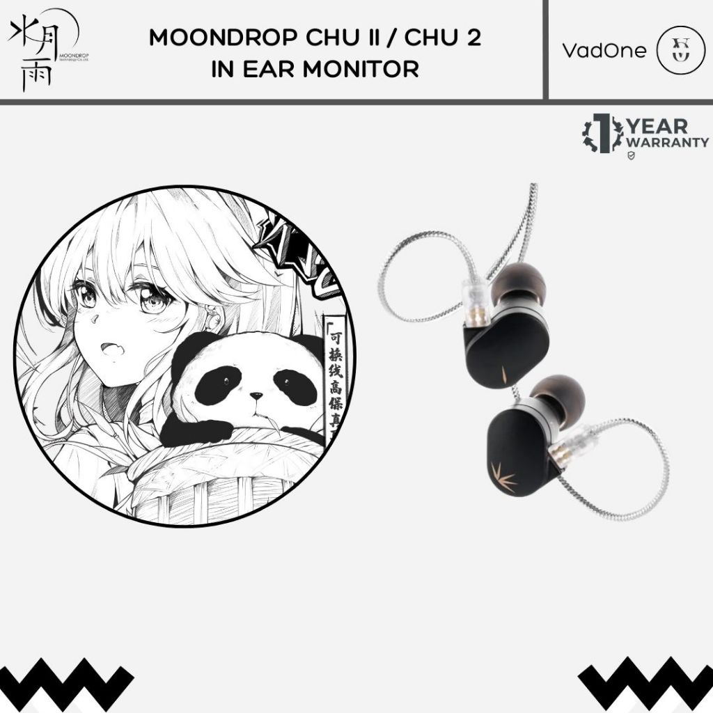 Moondrop CHU 2 / CHU II Dynamic Driver IEM In Ear Monitor
