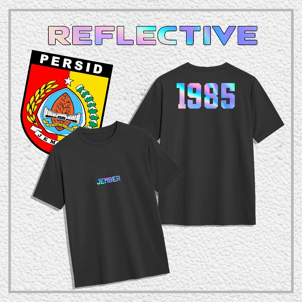 Kaos PERSID Jember "Jember Reflektif" // Supporter / Hooligans Combed 24s