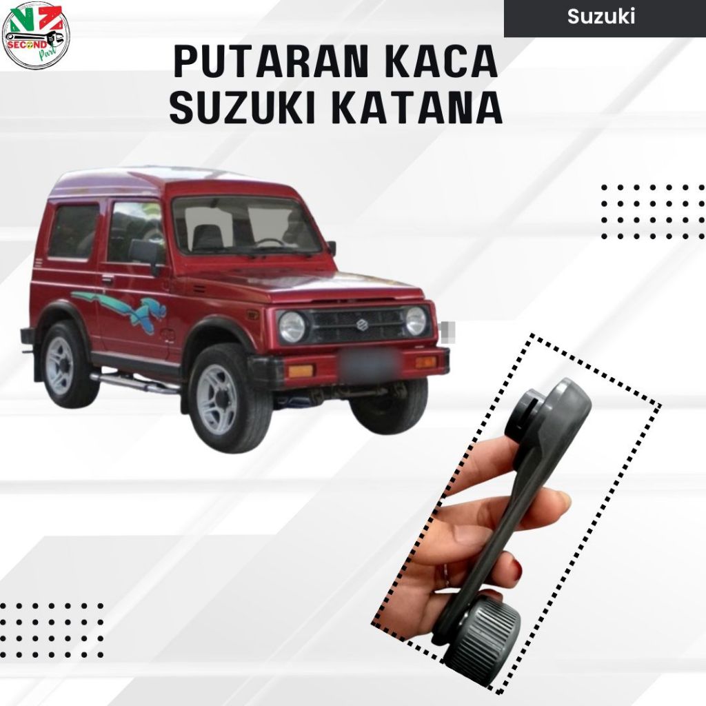 Putaran Kaca Pintu Suzuki Katana | Engkol Kaca Manual Mobil