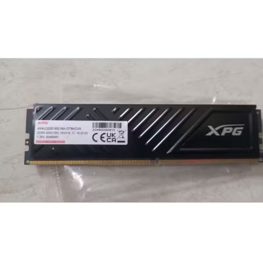 ddr4 xpg spectrix d35 pc3200 16gb single