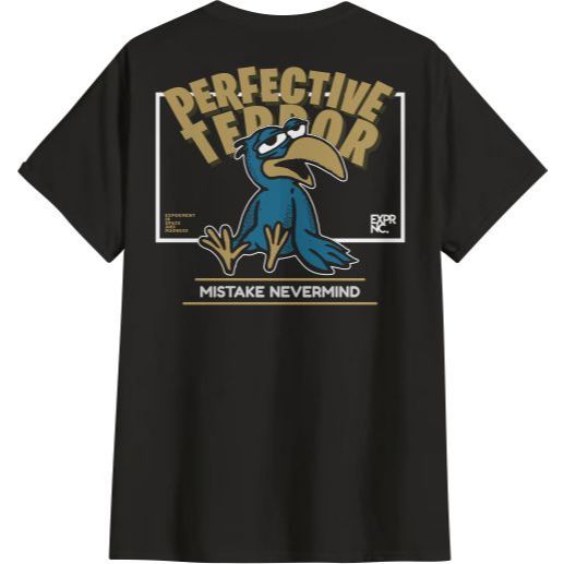 Nevermind Kaos T-shirt Unisex Black - Heroine Exprnc