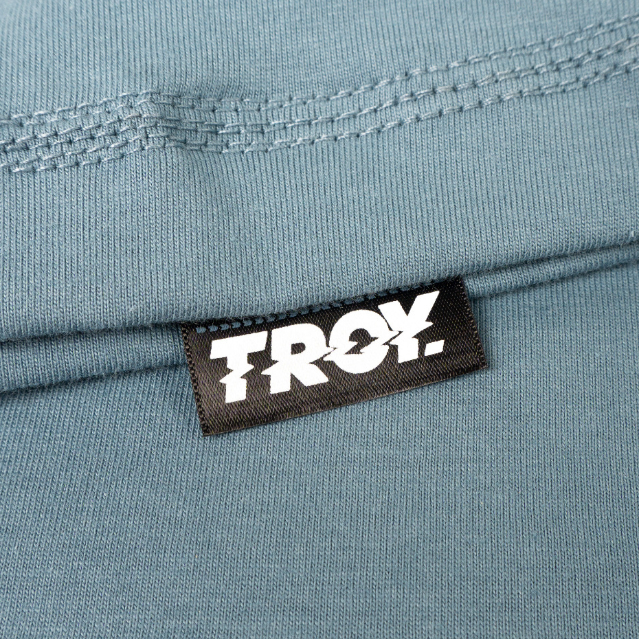 Troy Company Tshirt Mineral Blue Duck Bathtub - Kaos Lengan Pendek Kaos Biru Mineral MTD 2761