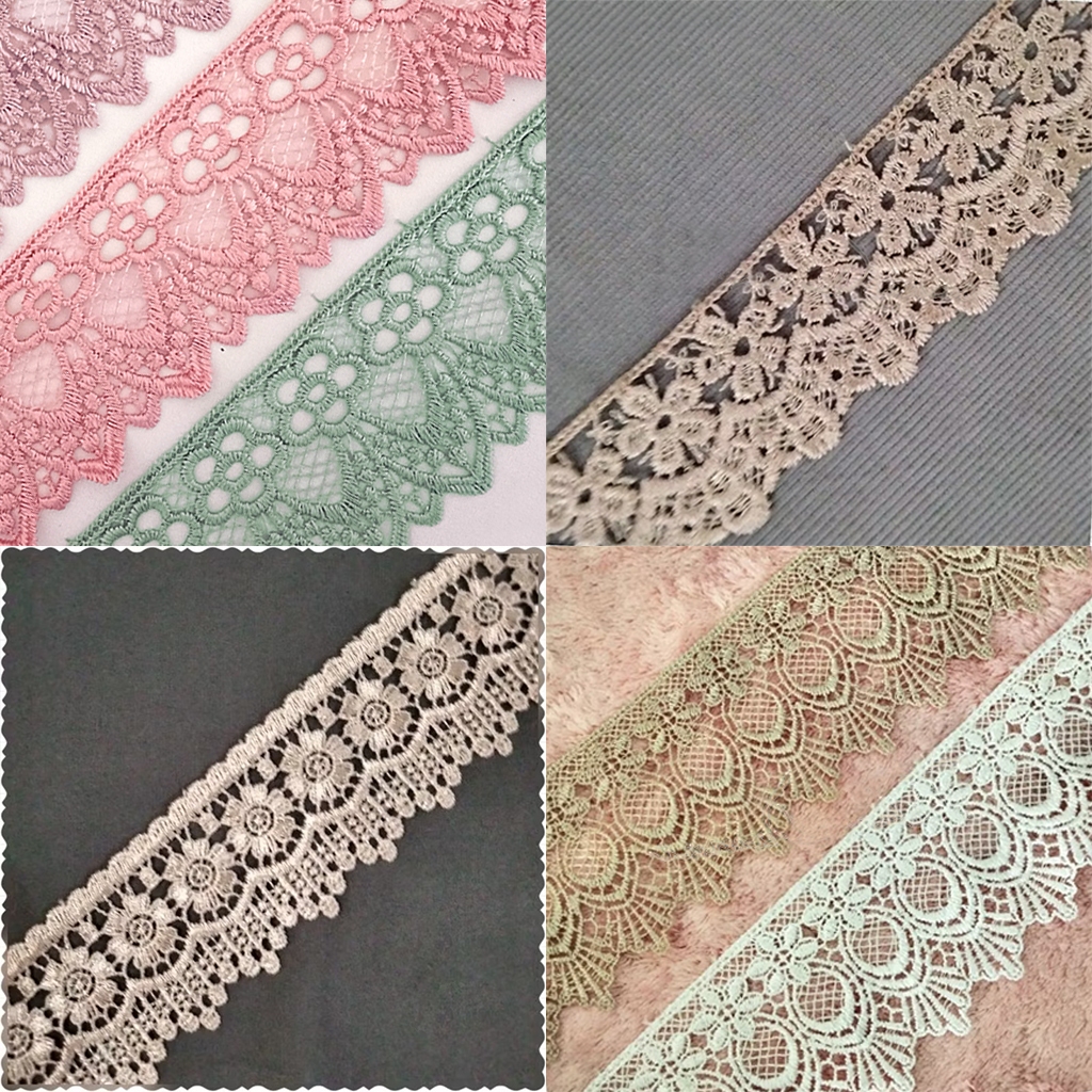 Renda Giper Besar Potongan banyak motif dan ukuran