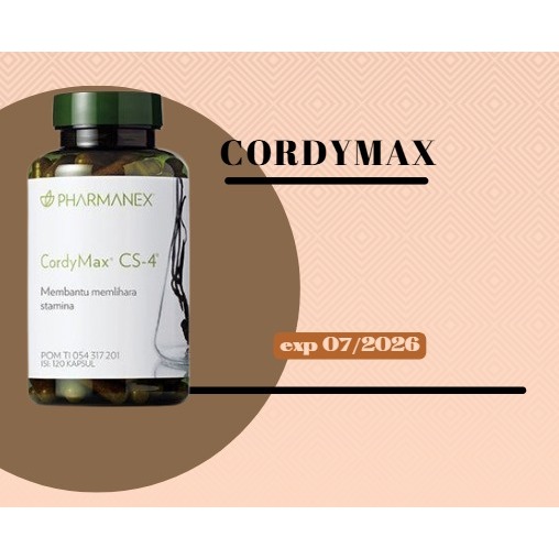 Cordymax 120 kpsul exp 07/2026