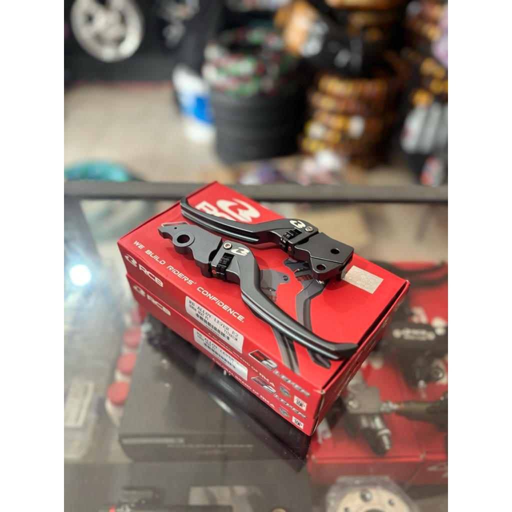 Handle Rem RCB E2 LEVER Beat Fi - Vario 125 - Vario 150 - Vario 110 LED  Racing Boy Original Malaysi