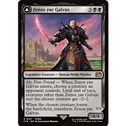 MTG Magic The Gathering Final Fantasy: Zenos yae Galvus R 0127 FIN