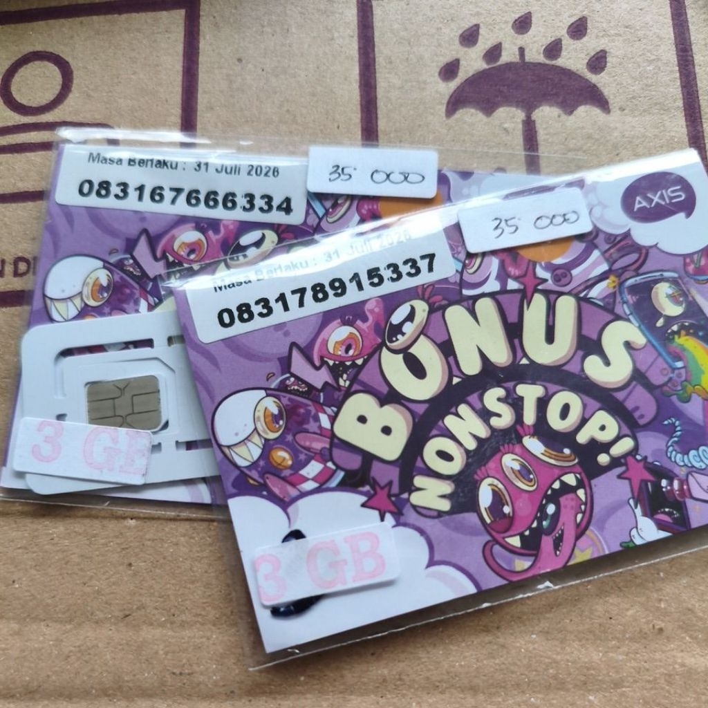 kartu perdana exis