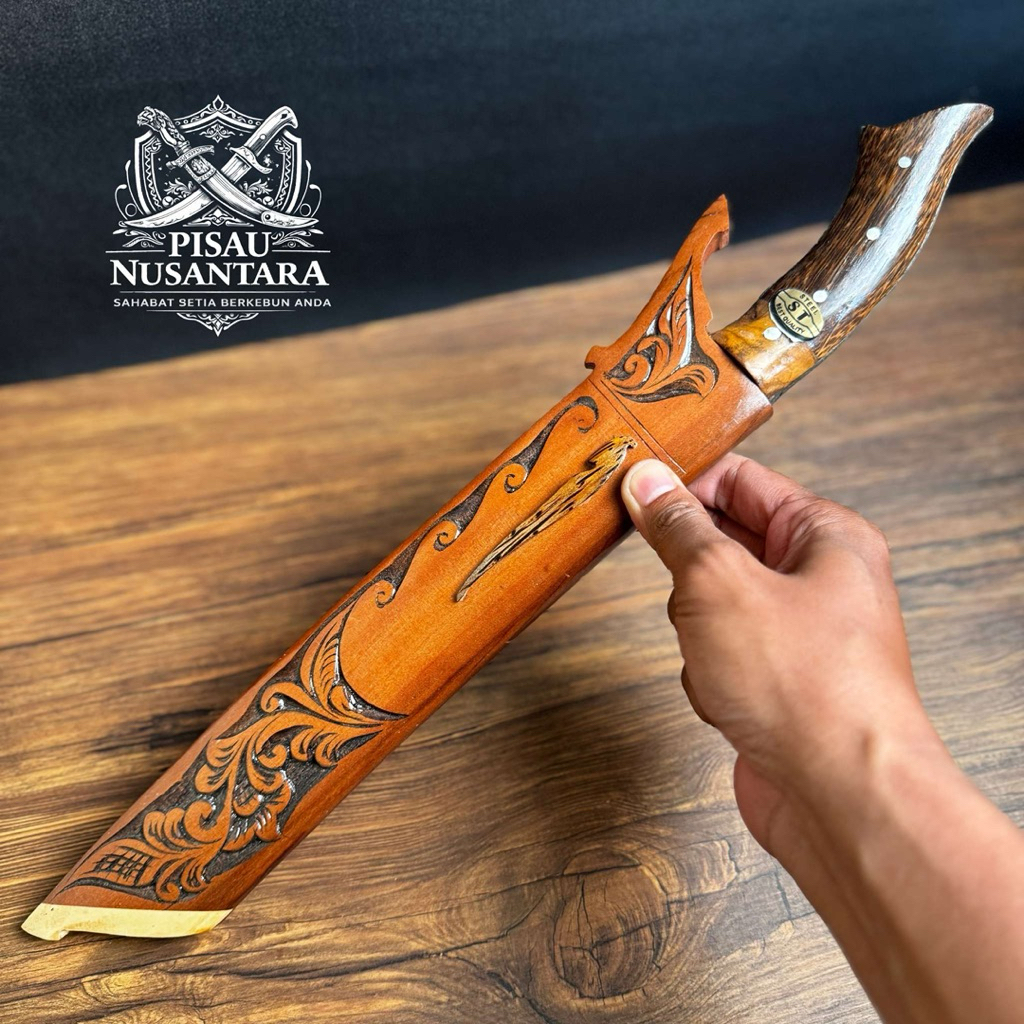 Golok Patimura Besar Bilah Tebal Panjang fulltang