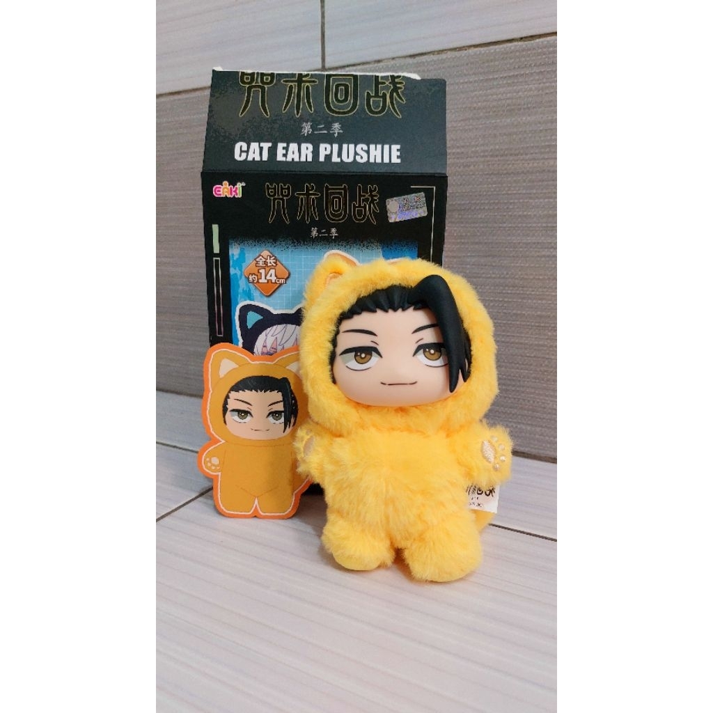 [READY STOCK] JUJUTSU KAISEN CAT EAR PLUSHIE