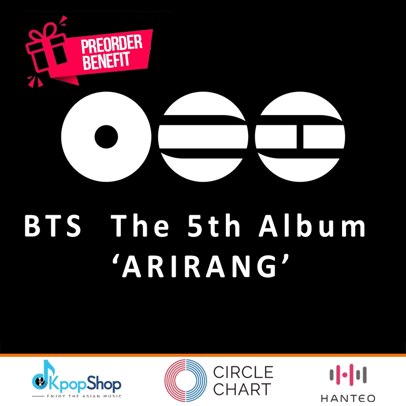 Album BTS - ARIRANG ORIGINAL SEALED POB WEVERSE KPOP ALBUM