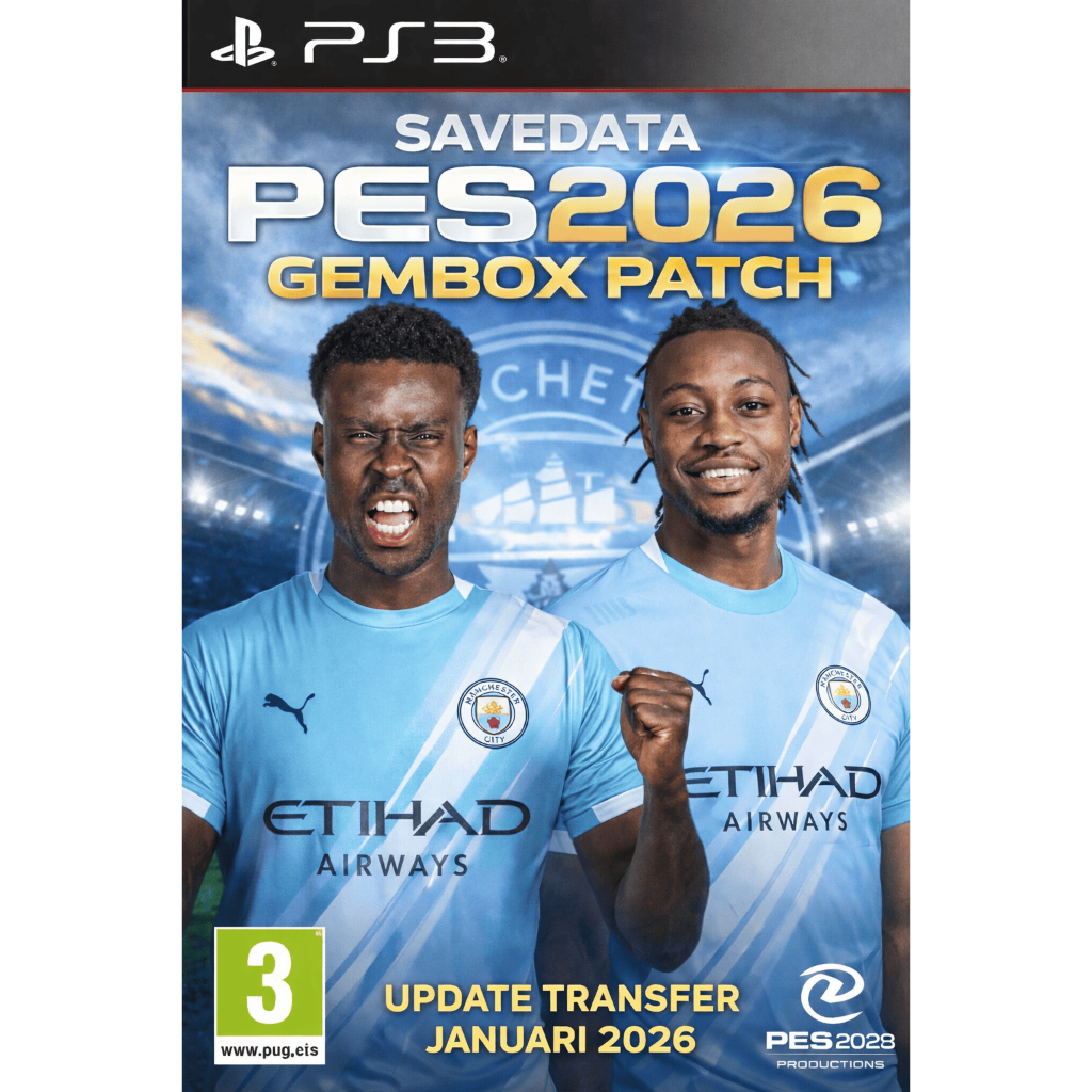 SAVEDATA PES 2026 GEMBOX PATCH SUMMER REV 2 PS3 || UPDATE TRANSFER WINTER 27 JANUARI 2026
